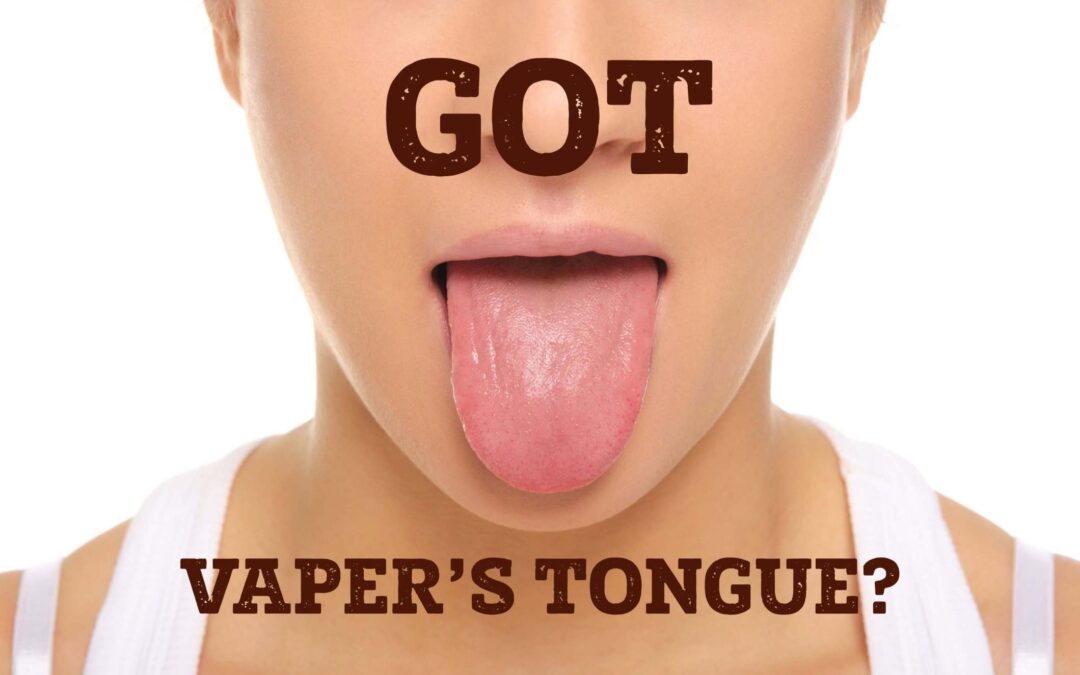 Vapers’s tongue o lingua dello svapatore